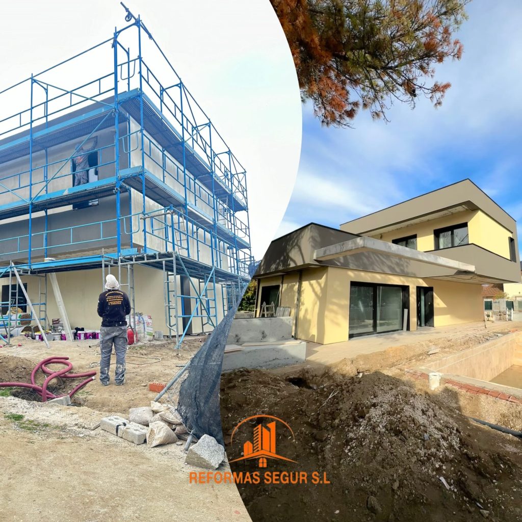 Equipo de Reformas Segur en una obra